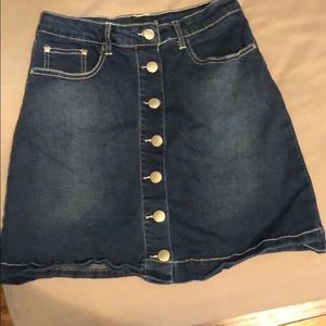 Jean skirt